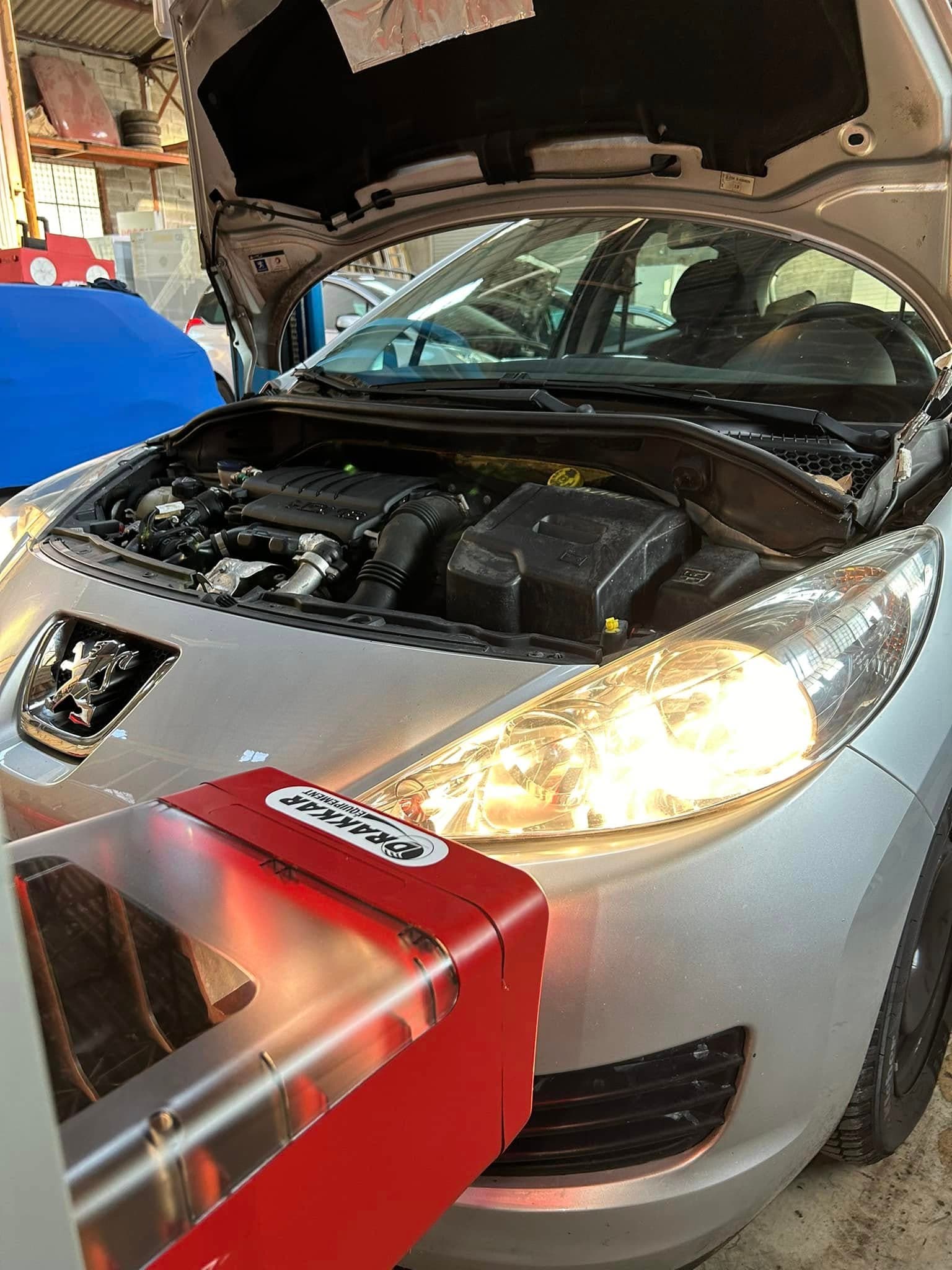 Réglage des phares sur Peugeot 308